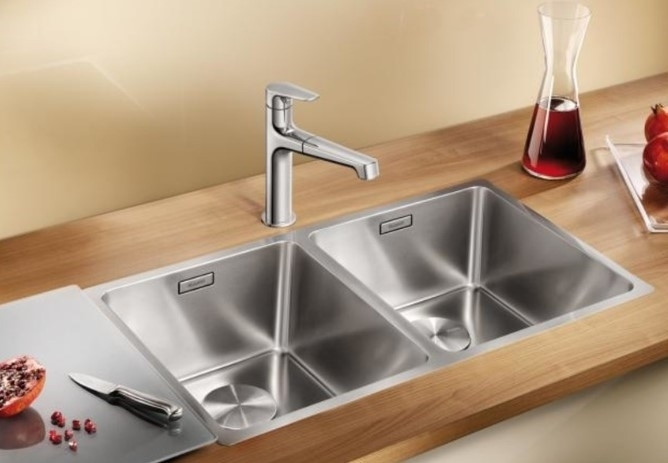 Кухонная мойка Blanco Andano 340/340-IF без клапана-автомата 522981