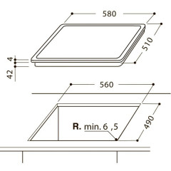 Электрическая варочная панель Whirlpool AKT 8130 LX