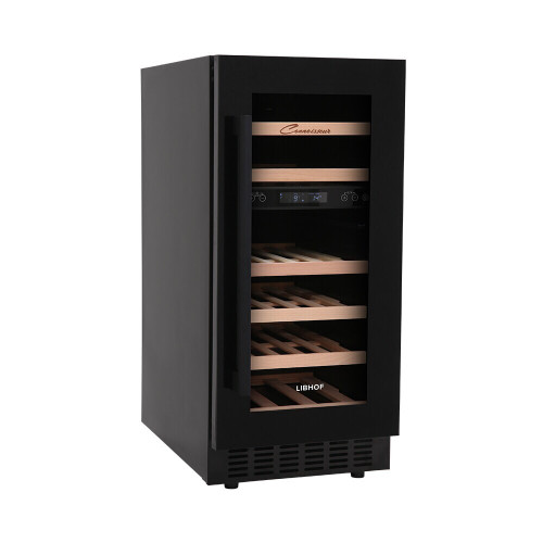 Встраиваемый винный шкаф Libhof CXD-28 black
