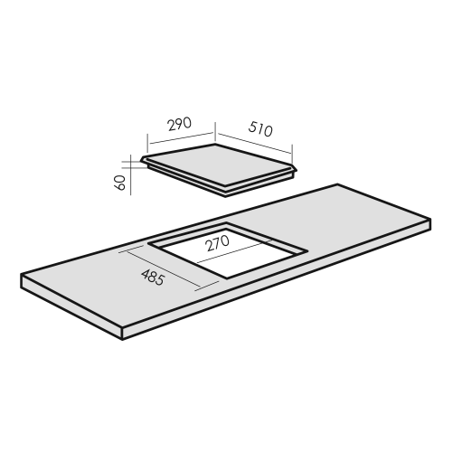 Газовая варочная панель MBS PG-306