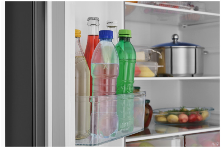 Холодильник Zugel ZRCD430X нержавеющая сталь