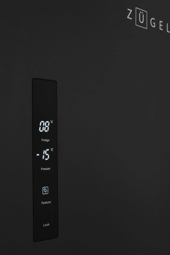 Холодильник Zugel ZRCD430X нержавеющая сталь