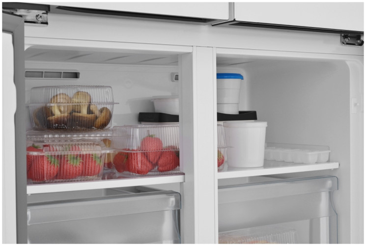 Холодильник Zugel ZRCD430X нержавеющая сталь