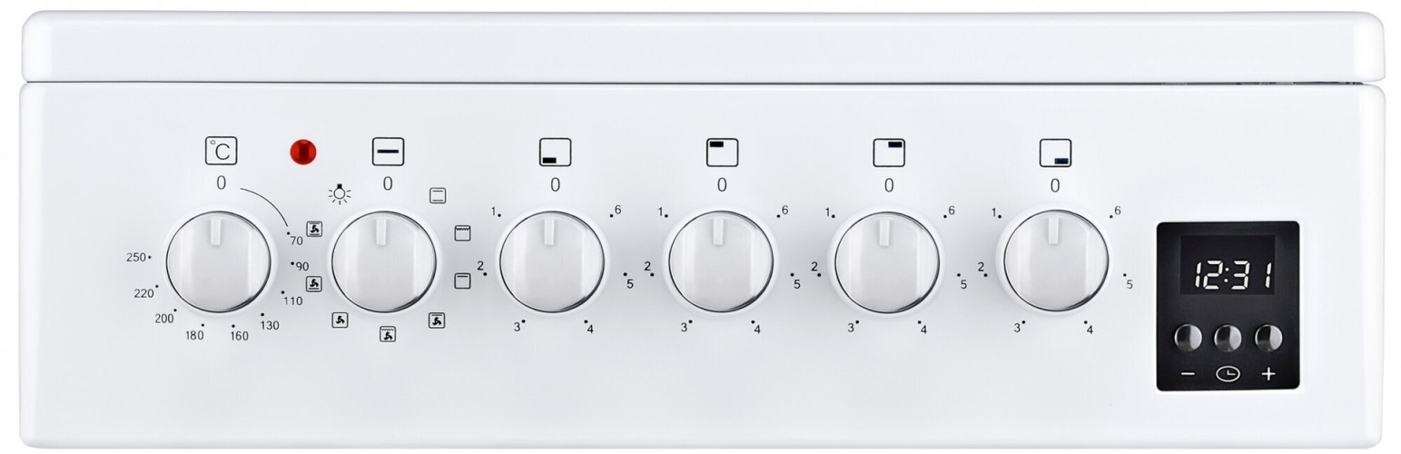 Электрическая плита Weissgauff WES E2V16 WE