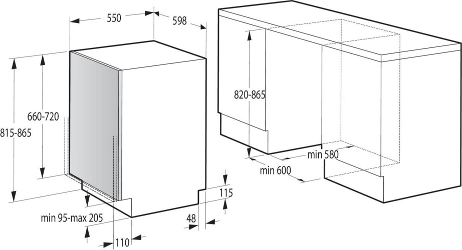 Посудомоечная машина Gorenje GV662D60