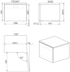 Винный шкаф Smeg CVF 318X