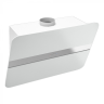 Кухонная вытяжка Falmec Flipper 85 P.E. Cono Vetro Bianco CFPN85.E0P2 ZZZF491F