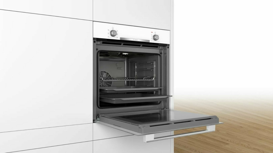 Электрический духовой шкаф Bosch HBA530BW0S