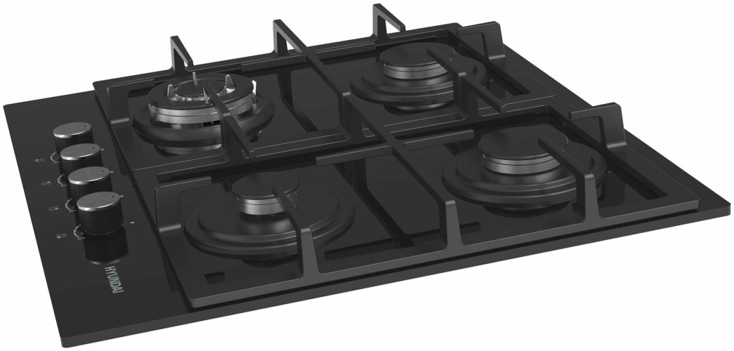 Газовая варочная панель Hyundai HHG 6435 BG