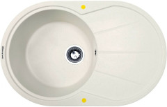 Кухонная мойка Zigmund &amp; Shtain Kreis OV 770B каменная соль