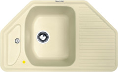 Кухонная мойка Zigmund &amp; Shtain ECKIG 800 молодое шампанское