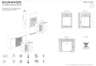 Винный шкаф Dunavox DAVG 32 80DSS TO