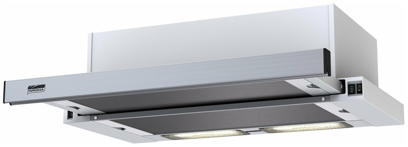 Встраиваемая вытяжка Krona Kamilla 600 Inox 1 мотор