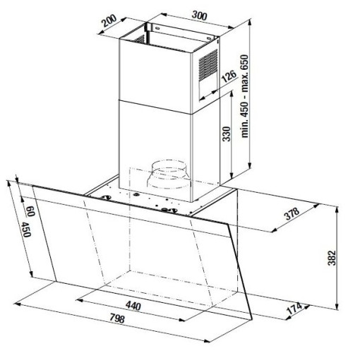 Кухонная вытяжка Kuppersbusch DW 8500 0 S