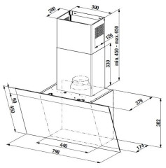 Кухонная вытяжка Kuppersbusch DW 8500 0 S