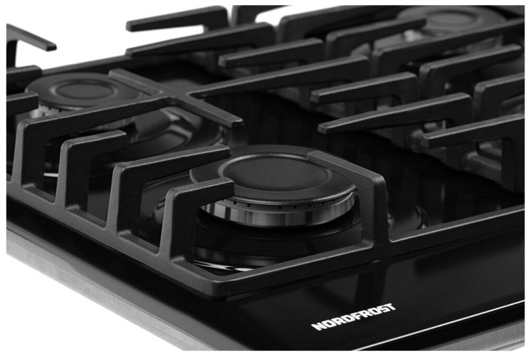 Газовая варочная панель NordFrost HS 6043 B