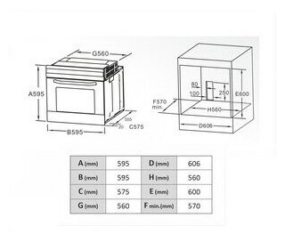 Электрический духовой шкаф Exiteq EXO 404