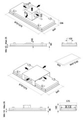Встраиваемая вытяжка Falmec Stella 90/1000 Isola