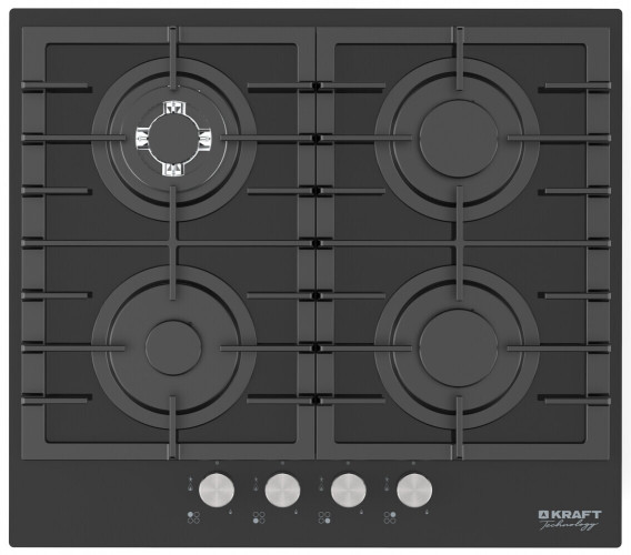 Газовая варочная панель Kraft TCH-HV6172BLG