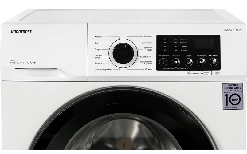 Стиральная машина Nordfrost i-DDQ4 6120 W
