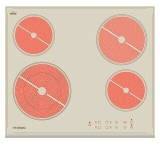 Электрическая варочная панель Hyundai HHE 6450 BE