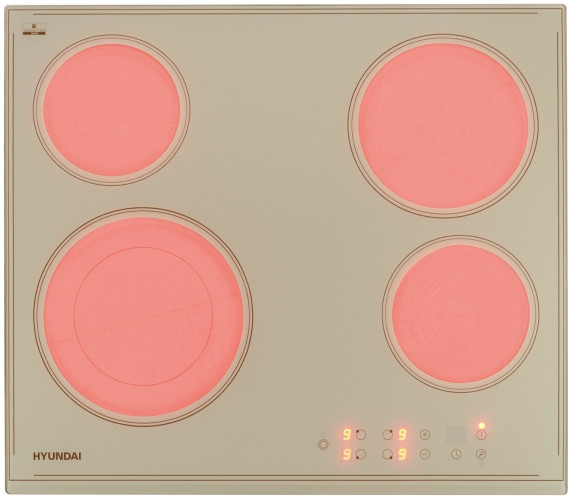 Электрическая варочная панель Hyundai HHE 6450 BE