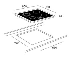 Электрическая варочная панель Thor TTF 641