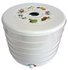 Сушилка для овощей Ветерок 2 5 поддонов белый