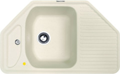 Кухонная мойка Zigmund &amp; Shtain ECKIG 800 каменная соль