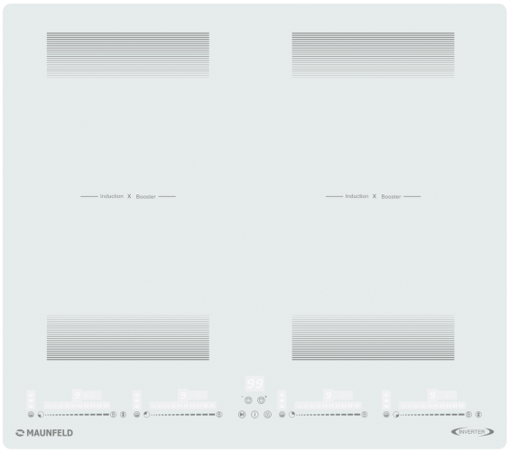 Индукционная варочная панель Maunfeld CVI594SF2WHD Inverter