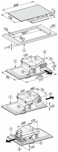 Индукционная варочная панель Miele KMDA 7774 FR