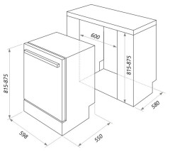 Посудомоечная машина MAUNFELD MLP-12S