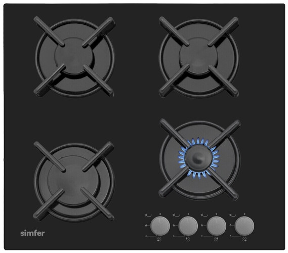 Газовая варочная панель Simfer H60N40B412