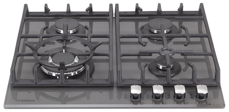 Газовая варочная панель Pyramida PFG 647 Gray Luxe