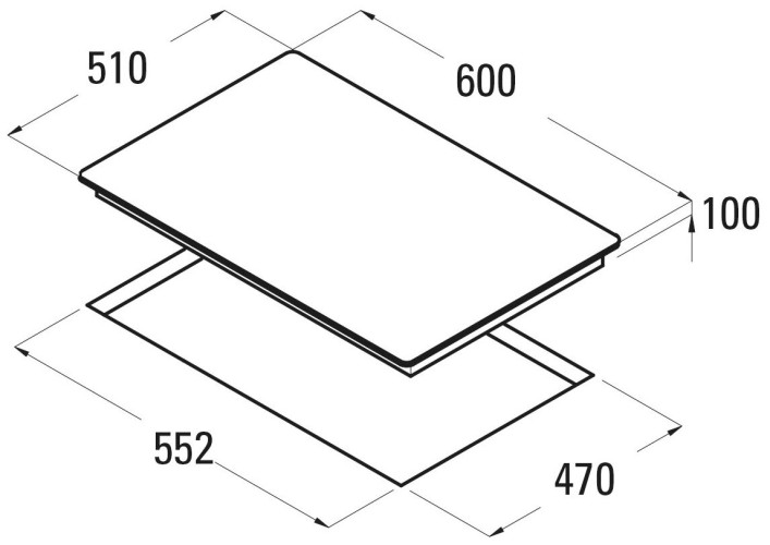 Газовая варочная панель CATA CB 631 LA