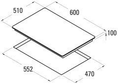 Газовая варочная панель CATA CB 631 LA