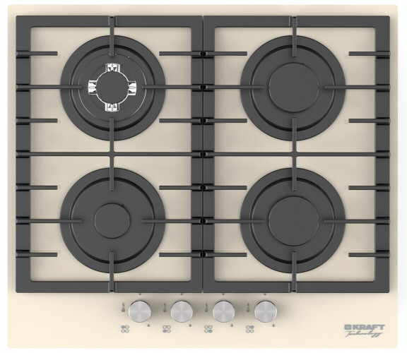 Газовая варочная панель Kraft TCH-HV6172BGG