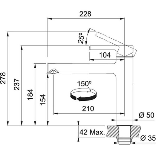 Смеситель для кухни Franke Centro 115.0600.095