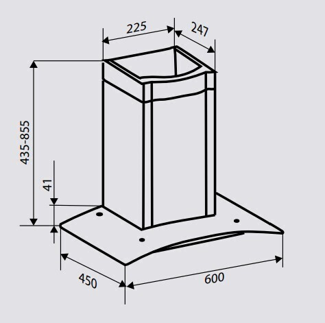 Кухонная вытяжка Zigmund & Shtain K 247.61 W