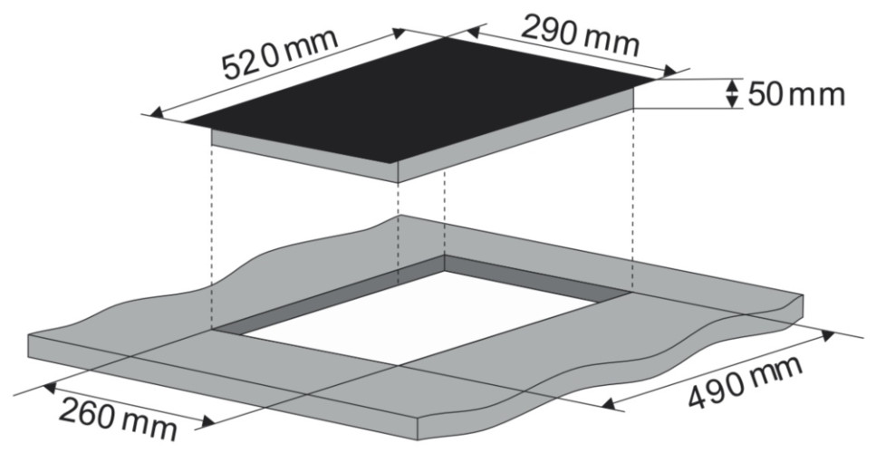 Электрическая варочная панель Konigin Virgo C302 TBK
