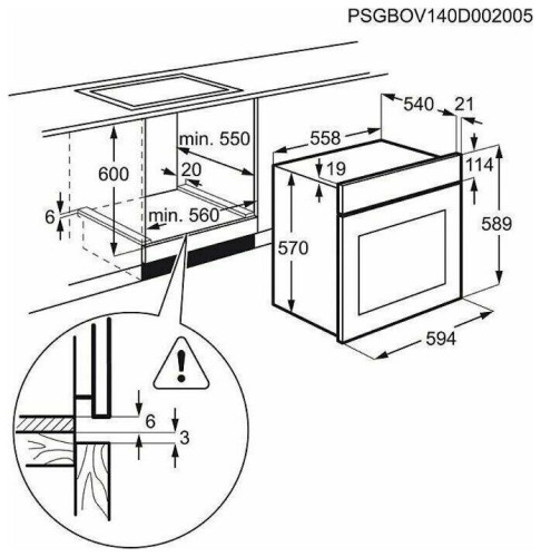 Электрический духовой шкаф Electrolux EZA 2400AOX