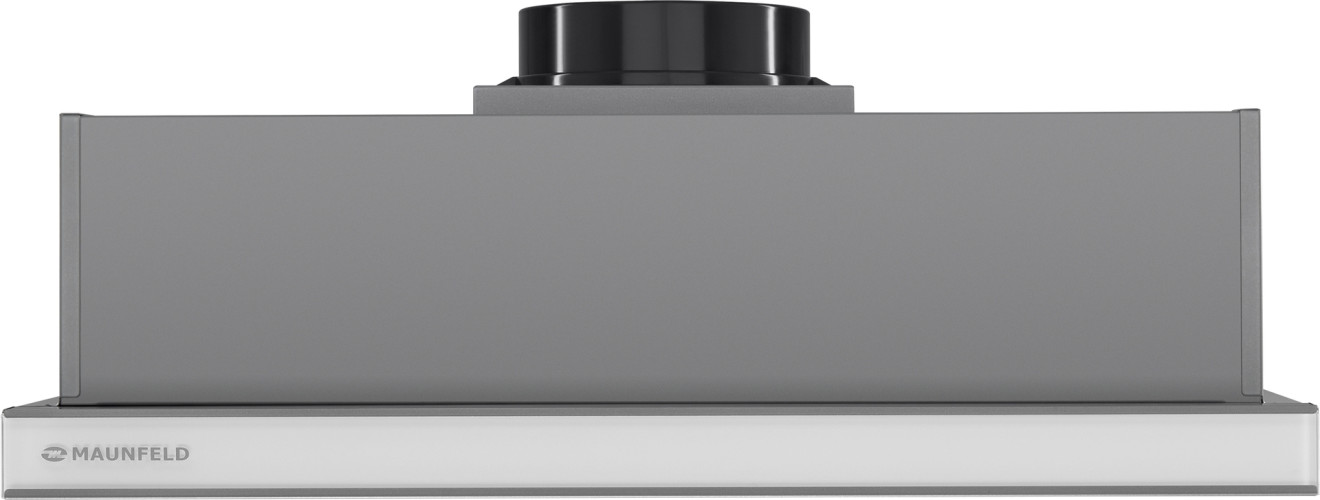 Кухонная вытяжка MAUNFELD VSQ 60 нержавеющая сталь/белое стекло