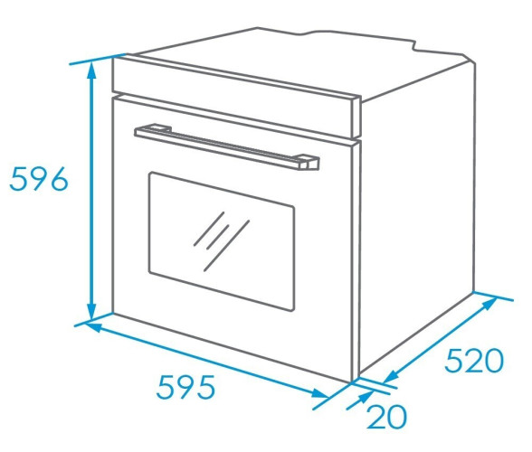 Электрический духовой шкаф Gefest ДА 622 К2
