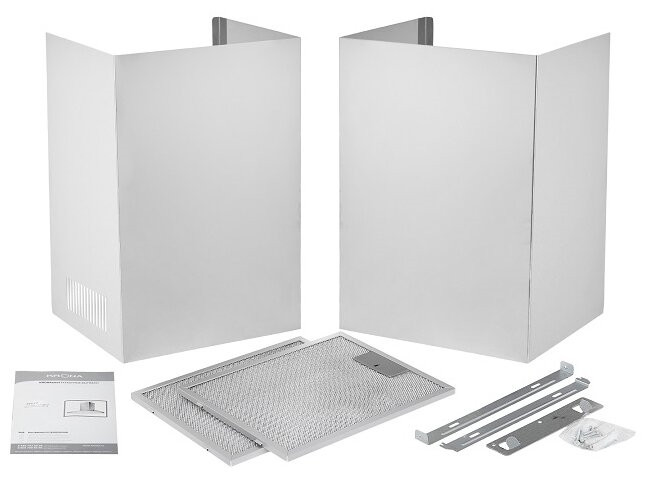 Кухонная вытяжка KRONA RUT 600 inox 3P S