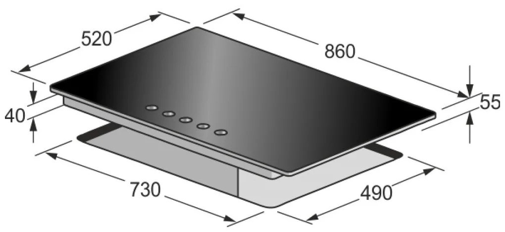 Газовая варочная панель Kaiser KCG 9387 Turbo