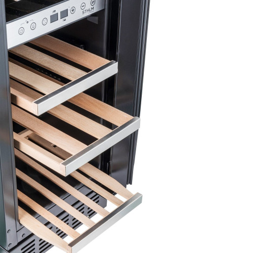 Встраиваемый винный шкаф Zugel ZCWI460DB