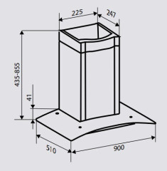 Кухонная вытяжка Zigmund &amp; Shtain K 247.91 W