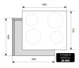Электрическая варочная панель Lex EVE 640 BL