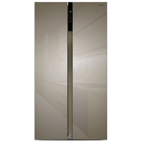 Холодильник Ginzzu NFI-5212 шампань стекло