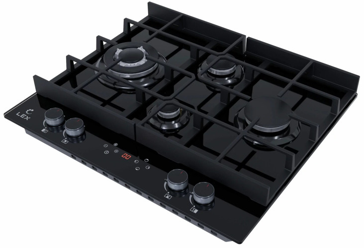 Газовая варочная панель Lex GVG 644 T BL
